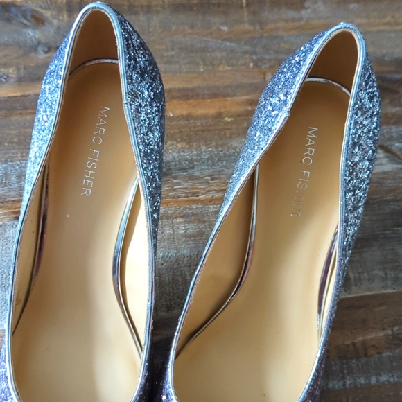 🆕🌿MARC FISHER GLITTER HEELS🌿 - Picture 7 of 14